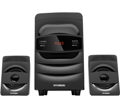 Микросистема Hyundai H-MS1404 черный 30Вт FM USB BT SD Микросистема Hyundai H-MS1404 черный 30Вт FM USB BT SD