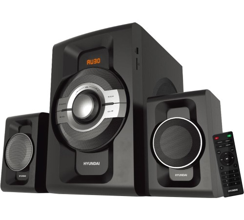 Микросистема Hyundai H-MS1403 черный 60Вт FM USB BT SD Микросистема Hyundai H-MS1403 черный 60Вт FM USB BT SD