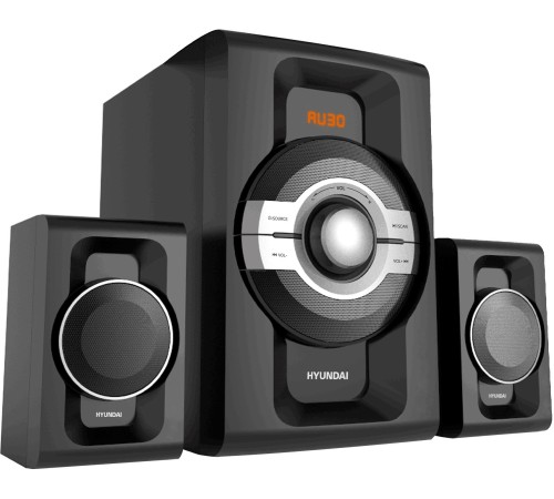 Микросистема Hyundai H-MS1403 черный 60Вт FM USB BT SD Микросистема Hyundai H-MS1403 черный 60Вт FM USB BT SD