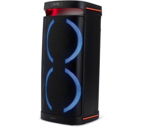 Минисистема Digma D-MC1750 черный 60Вт FM USB BT micro SD