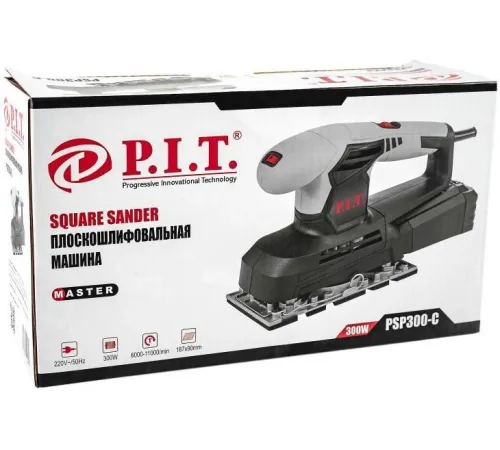 Вибро шлифовальная машина P.I.T. PSP300-C 300Вт Вибро шлифовальная машина P.I.T. PSP300-C 300Вт