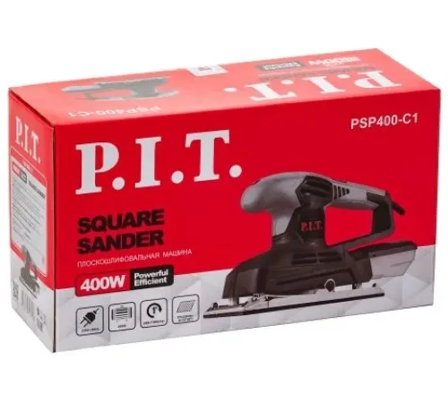 Вибро шлифовальная машина P.I.T. PSP400-C1 400Вт