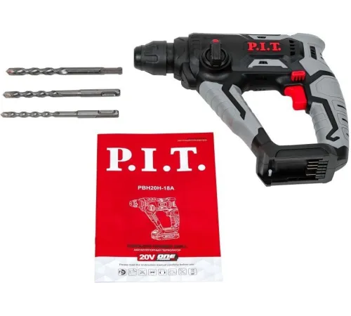 Перфоратор P.I.T. PBH20H-18A патрон:SDS-plus уд.:1.4Дж аккум. Перфоратор P.I.T. PBH20H-18A патрон:SDS-plus уд.:1.4Дж аккум.