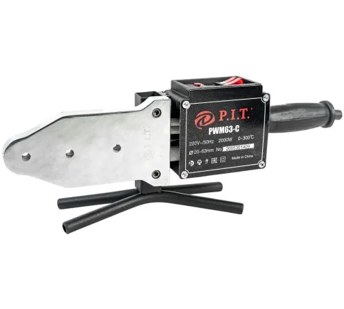 Сварочный аппарат для пластиковых труб P.I.T. PWM63-C МАСТЕР раструбная 2кВт