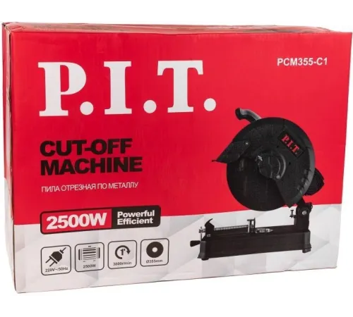 Торцовочная пила P.I.T. PCM355-C1 МАСТЕ 2500Вт 3800об/мин d=355мм