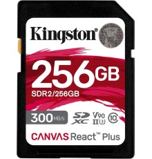 Флеш карта SDXC 256Gb Class10 Kingston SDR2/256GB Canvas React Plus w/o adapter