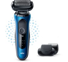 Электробритва Braun Series 6 61-B1500s,  синий и черный