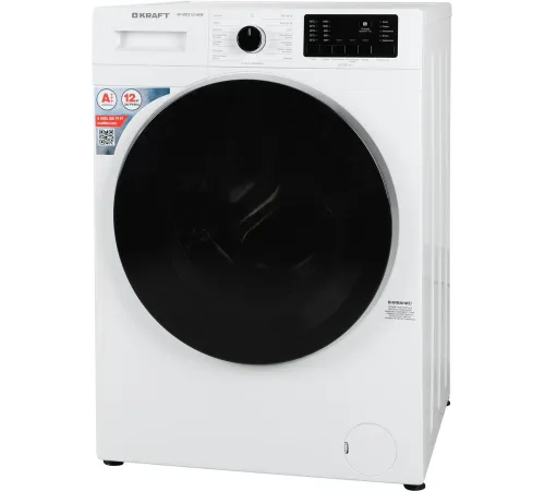 Стиральная машина Kraft KF-MDS12146W класс: A+++ загр.фронтальная макс.:12кг белый инвертор Стиральная машина Kraft KF-MDS12146W класс: A+++ загр.фронтальная макс.:12кг белый инвертор