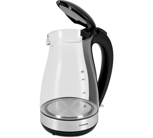 Чайник электрический Starwind SKP3039 1.7л. 2200Вт черный (корпус: стекло) Чайник электрический Starwind SKP3039 1.7л. 2200Вт черный (корпус: стекло)