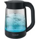 Чайник электрический Starwind SKG4030 1.7л. 2200Вт черный (корпус: стекло)
