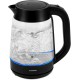 Чайник электрический Starwind SKG4030 1.7л. 2200Вт черный (корпус: стекло)