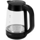 Чайник электрический Starwind SKG4030 1.7л. 2200Вт черный (корпус: стекло)