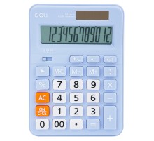 Калькулятор настольный Deli EM210FBLUE синий 12-разр.