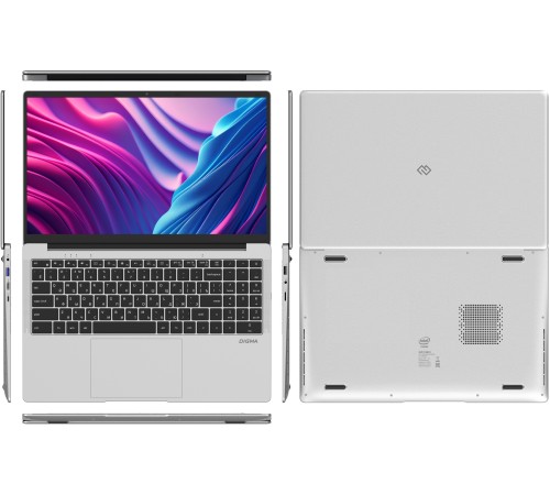 Ноутбук Digma EVE C5801 Celeron N4020 8Gb SSD256Gb Intel UHD Graphics 600 15.6" IPS FHD (1920x1080) Windows 11 Professional silver WiFi BT Cam 5000mAh (DN15CN-8CXW03) Ноутбук Digma EVE C5801 Celeron N4020 8Gb SSD256Gb Intel UHD Graphics 600 15.6" IPS FHD (1920x1080) Windows 11 Professional silver WiFi BT Cam 5000mAh (DN15CN-8CXW03)
