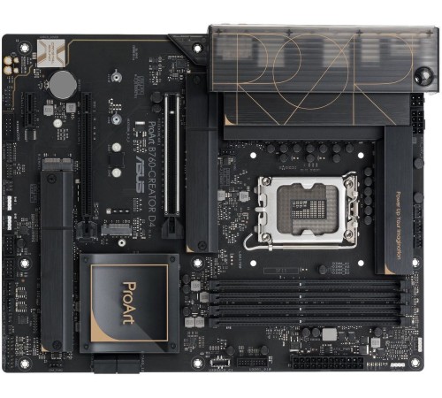 Материнская плата ASUS PROART B760-CREATOR D4, LGA 1700, Intel B760, ATX, Ret