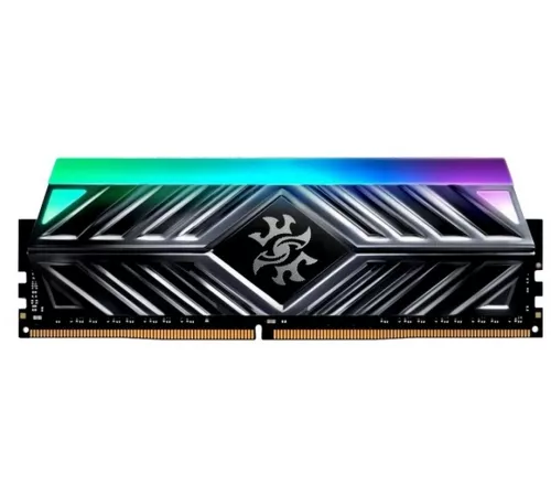 Память DDR4 8GB 3600MHz A-Data AX4U36008G18I-ST41 XPG Spectrix D41 RGB RTL Gaming PC4-28800 CL18 DIMM 288-pin 1.35В с радиатором Ret