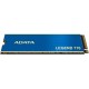 Твердотельный накопитель/ ADATA SSD LEGEND 710, 2048GB, M.2(22x80mm), NVMe 1.4, PCIe 3.0 x4, 3D NAND, R/W 2400/1800MB/s, IOPs 200 000/150 000, TBW 520, DWPD 0.23, with Heat Sink (3 года)