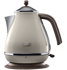 Чайник электрический Delonghi KBOV2001.BG 1.7л. 2000Вт бежевый (корпус: металл)