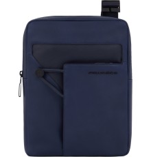 Сумка Piquadro Wollem CA1816W129/BLU синий полиэстер/натур.кожа