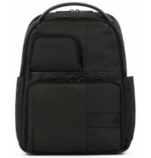 Рюкзак мужская Piquadro Wollem CA6238W129/N черный полиэстер/натур.кожа