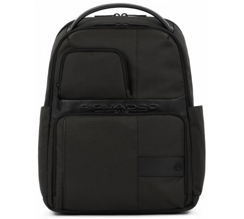Рюкзак мужская Piquadro Wollem CA6238W129/N черный полиэстер/натур.кожа