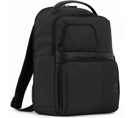 Рюкзак мужская Piquadro Wollem CA6238W129/N черный полиэстер/натур.кожа