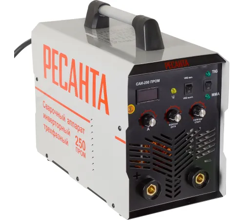 Сварочный аппарат инверторный САИ-250 ПРОМ Ресанта