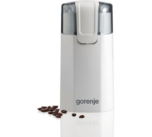 Кофемолка Gorenje SMK150WI 150Вт сист.помол.:одинарный нож вместим.:60гр серый/белый