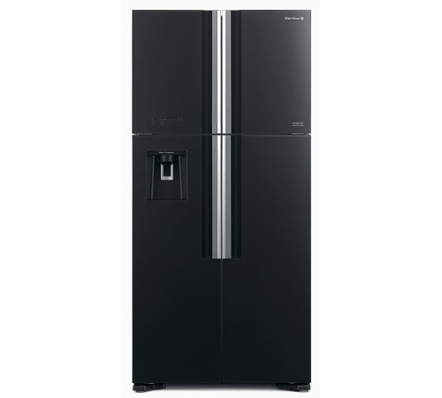 Холодильник Hitachi R-W660PUC7 GGR 2-хкамерн. серое стекло (двухкамерный)