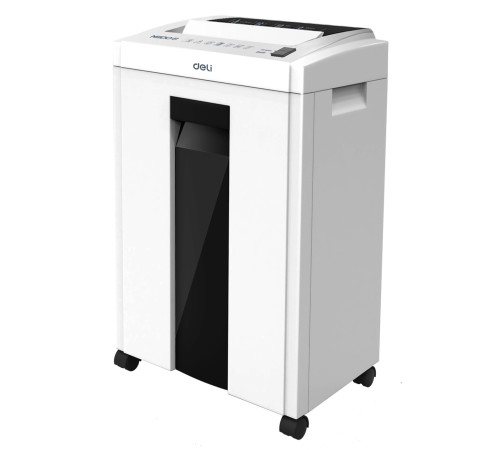 Шредер Deli ET051 белый с автоподачей (секр.P-4) фрагменты 10лист. 16лтр.