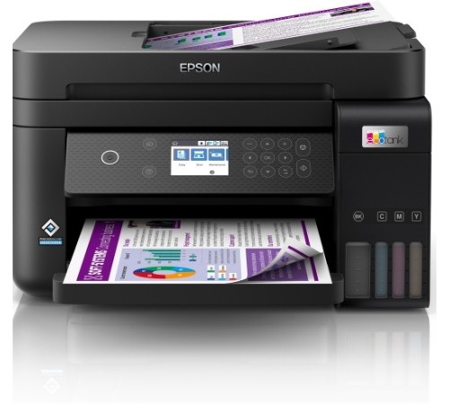 МФУ струйный Epson L6270 (C11CJ61507/C11CJ61407) A4 Duplex Net WiFi черный