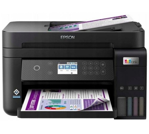 МФУ струйный Epson L6270 (C11CJ61507/C11CJ61407) A4 Duplex Net WiFi черный