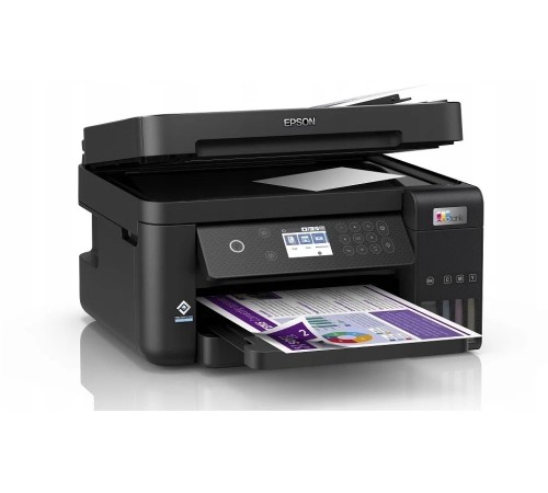 МФУ струйный Epson L6270 (C11CJ61507/C11CJ61407) A4 Duplex Net WiFi черный