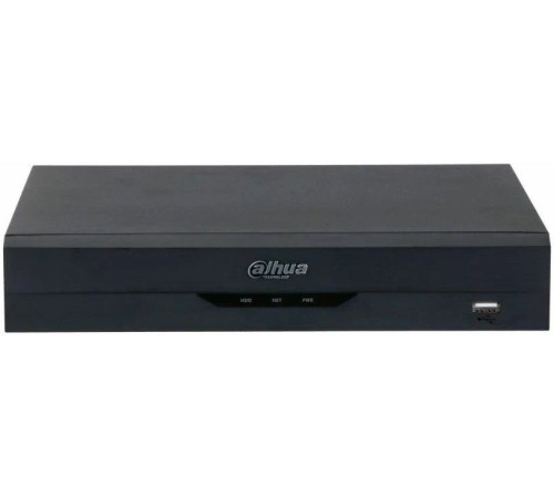 DAHUA DHI-NVR2104HS-P-I2 4-канальный IP-видеорегистратор с PoE, 4K и H.265+, видеоаналитика, разрешение записи до 12Мп