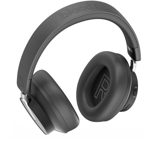 Наушники накладные A4Tech Bloody MH390 черный беспроводные bluetooth оголовье (MH390 BLACK)