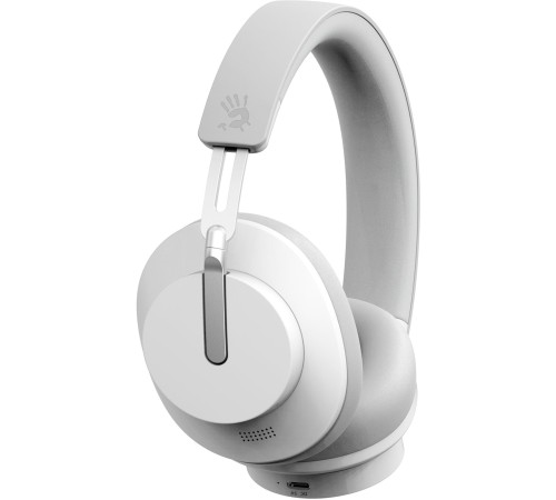 Наушники накладные A4Tech Bloody MH390 белый беспроводные bluetooth оголовье (MH390 WHITE)