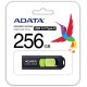 Флеш Диск A-Data 256Gb Type-C UC300 ACHO-UC300-256G-RBK/GN USB3.2 черный/зеленый