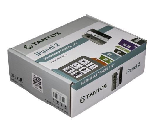 Видеопанель Tantos iPanel 2+ цветной сигнал цвет панели: черный Видеопанель Tantos iPanel 2+ цветной сигнал цвет панели: черный