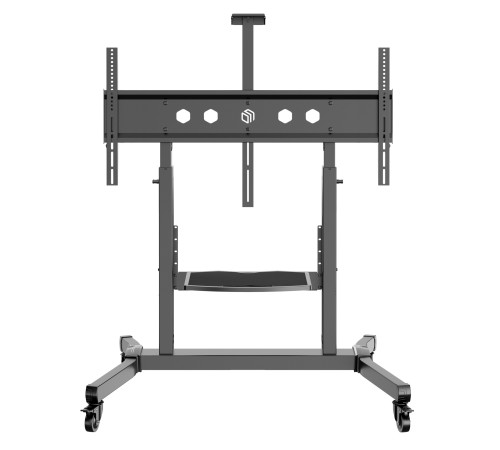 ONKRON TS1991-B черный, стойка для телевизора с кронштейном 50"-100", мобильная