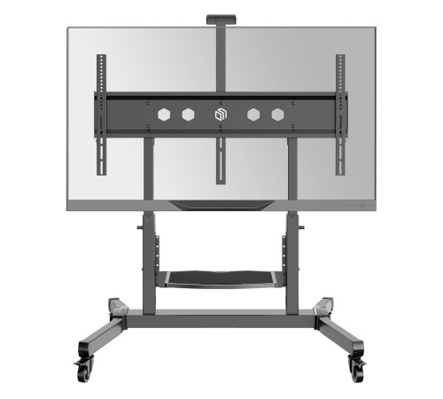 ONKRON TS1991-B черный, стойка для телевизора с кронштейном 50"-100", мобильная