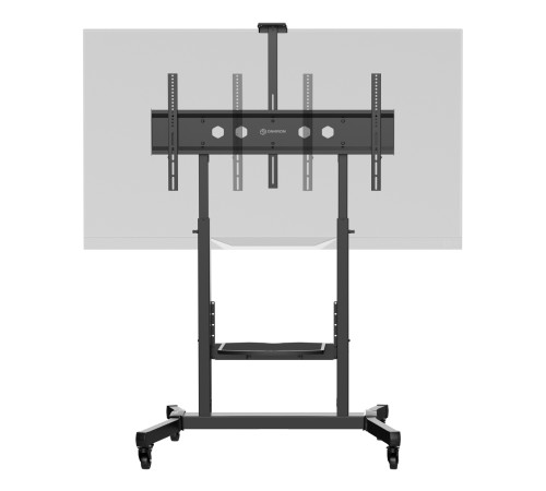 ONKRON TS1991-B черный, стойка для телевизора с кронштейном 50"-100", мобильная