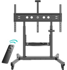 Стойка для телевизора Onkron TS1991 eLift черный 50"-100" макс.120кг напольный наклон