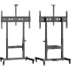 Стойка для телевизора Onkron TS1991 eLift черный 50"-100" макс.120кг напольный наклон
