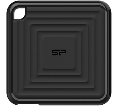 Накопитель SSD Silicon Power USB-C 256Gb SP256GBPSDPC60CK PC60 1.8" черный Накопитель SSD Silicon Power USB-C 256Gb SP256GBPSDPC60CK PC60 1.8" черный