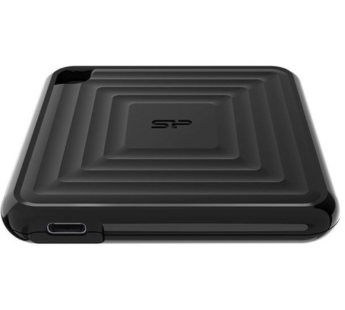 Накопитель SSD Silicon Power USB-C 256Gb SP256GBPSDPC60CK PC60 1.8" черный Накопитель SSD Silicon Power USB-C 256Gb SP256GBPSDPC60CK PC60 1.8" черный