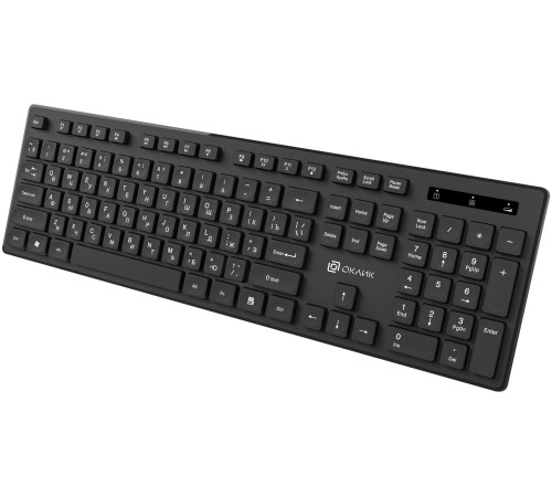 Клавиатура + мышь Оклик S255W клав:черный мышь:черный USB беспроводная Multimedia (1909361) Клавиатура + мышь Оклик S255W клав:черный мышь:черный USB беспроводная Multimedia (1909361)