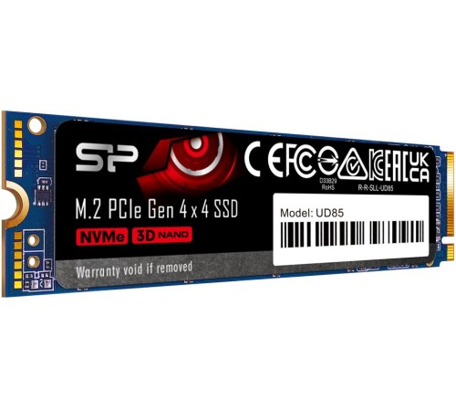 Накопитель SSD Silicon Power PCI-E 4.0 x4 1Tb SP01KGBP44UD8505 M-Series UD85 M.2 2280 Накопитель SSD Silicon Power PCI-E 4.0 x4 1Tb SP01KGBP44UD8505 M-Series UD85 M.2 2280