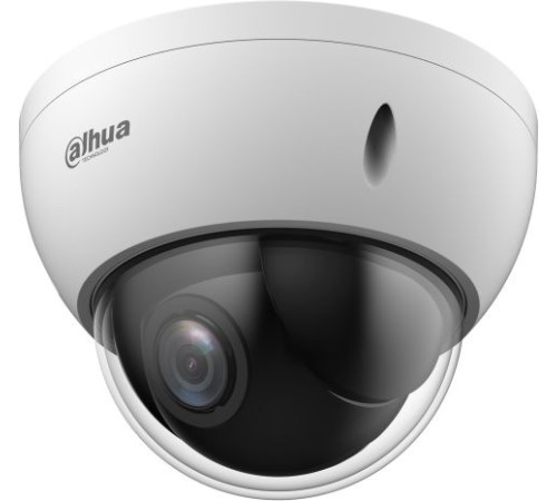 DAHUA DH-SD22204DB-GNY Уличная мини-PTZ IP-видеокамера 2Мп, 1/2.8” CMOS, моторизованный объектив 2.8~12мм (4x), видеоаналитика, IP66, IK10