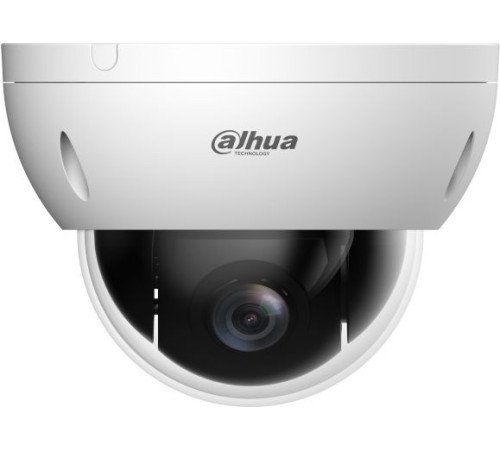 DAHUA DH-SD22204DB-GNY Уличная мини-PTZ IP-видеокамера 2Мп, 1/2.8” CMOS, моторизованный объектив 2.8~12мм (4x), видеоаналитика, IP66, IK10