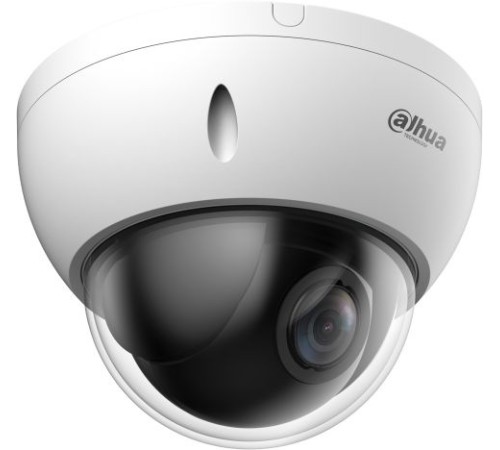 DAHUA DH-SD22204DB-GNY Уличная мини-PTZ IP-видеокамера 2Мп, 1/2.8” CMOS, моторизованный объектив 2.8~12мм (4x), видеоаналитика, IP66, IK10
